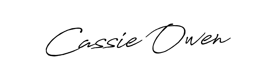 Make a beautiful signature design for name Cassie Owen. Use this online signature maker to create a handwritten signature for free. Cassie Owen signature style 7 images and pictures png