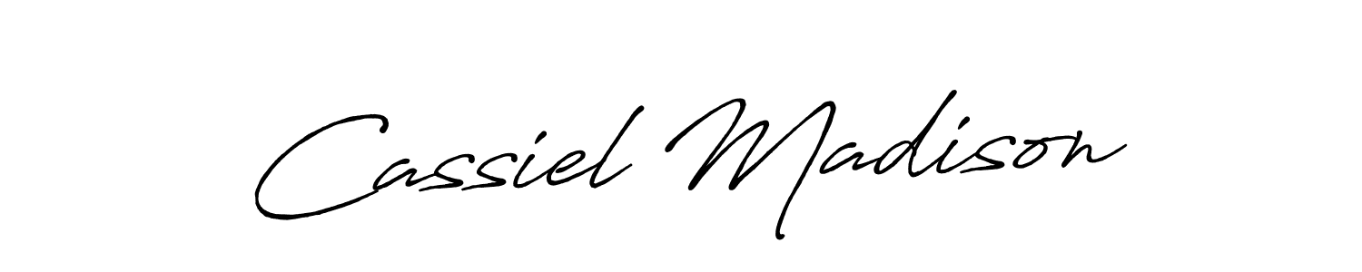 Also we have Cassiel Madison name is the best signature style. Create professional handwritten signature collection using Antro_Vectra_Bolder autograph style. Cassiel Madison signature style 7 images and pictures png