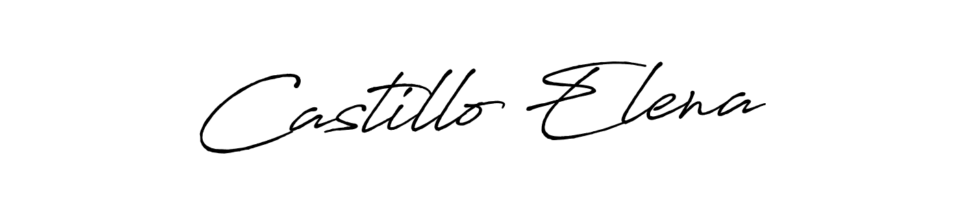 It looks lik you need a new signature style for name Castillo Elena. Design unique handwritten (Antro_Vectra_Bolder) signature with our free signature maker in just a few clicks. Castillo Elena signature style 7 images and pictures png