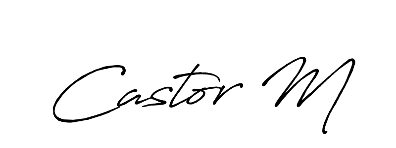 Make a short Castor M signature style. Manage your documents anywhere anytime using Antro_Vectra_Bolder. Create and add eSignatures, submit forms, share and send files easily. Castor M signature style 7 images and pictures png