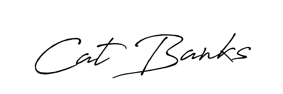 See photos of Cat Banks official signature by Spectra . Check more albums & portfolios. Read reviews & check more about Antro_Vectra_Bolder font. Cat Banks signature style 7 images and pictures png