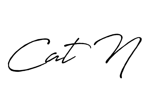 See photos of Cat N official signature by Spectra . Check more albums & portfolios. Read reviews & check more about Antro_Vectra_Bolder font. Cat N signature style 7 images and pictures png