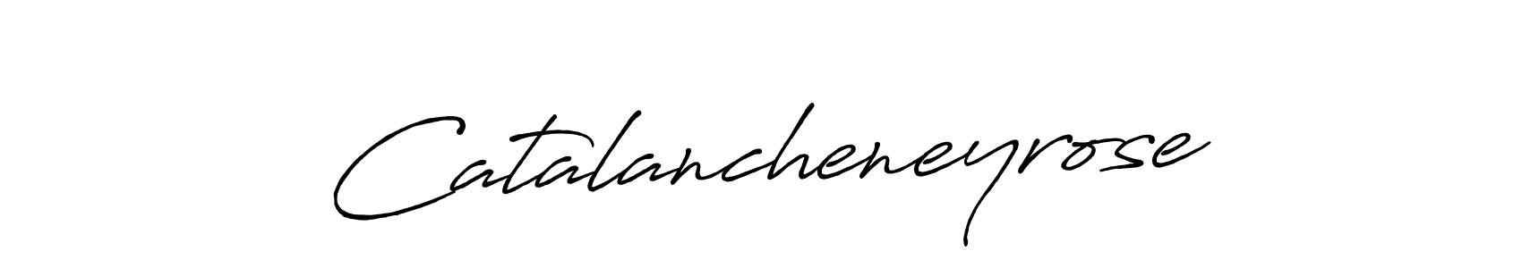 How to make Catalancheneyrose name signature. Use Antro_Vectra_Bolder style for creating short signs online. This is the latest handwritten sign. Catalancheneyrose signature style 7 images and pictures png