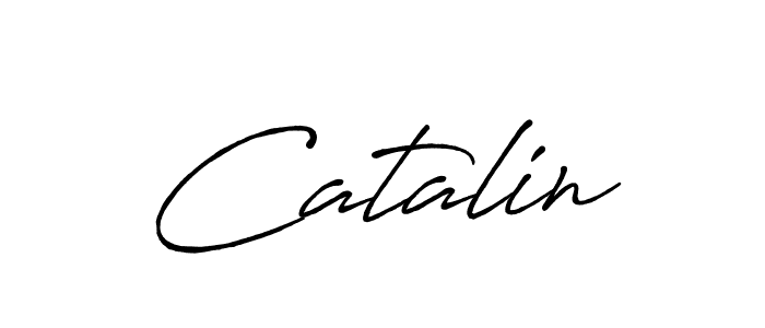 Design your own signature with our free online signature maker. With this signature software, you can create a handwritten (Antro_Vectra_Bolder) signature for name Catalin. Catalin signature style 7 images and pictures png