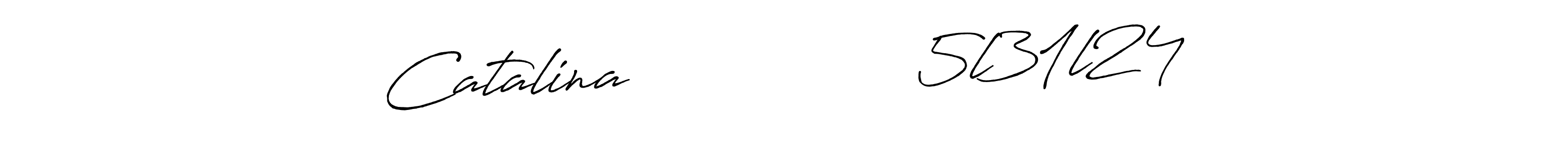 Use a signature maker to create a handwritten signature online. With this signature software, you can design (Antro_Vectra_Bolder) your own signature for name Catalina                5l31l24. Catalina                5l31l24 signature style 7 images and pictures png