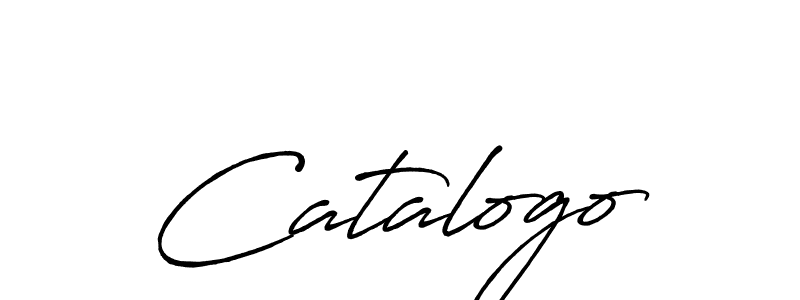Use a signature maker to create a handwritten signature online. With this signature software, you can design (Antro_Vectra_Bolder) your own signature for name Catalogo. Catalogo signature style 7 images and pictures png