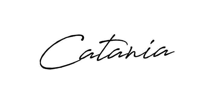 Make a beautiful signature design for name Catania. Use this online signature maker to create a handwritten signature for free. Catania signature style 7 images and pictures png