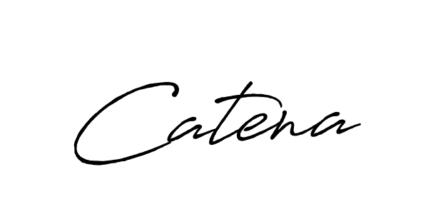 How to make Catena name signature. Use Antro_Vectra_Bolder style for creating short signs online. This is the latest handwritten sign. Catena signature style 7 images and pictures png