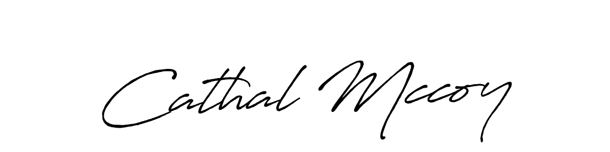 Make a beautiful signature design for name Cathal Mccoy. With this signature (Antro_Vectra_Bolder) style, you can create a handwritten signature for free. Cathal Mccoy signature style 7 images and pictures png