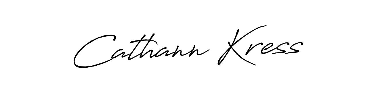 This is the best signature style for the Cathann Kress name. Also you like these signature font (Antro_Vectra_Bolder). Mix name signature. Cathann Kress signature style 7 images and pictures png