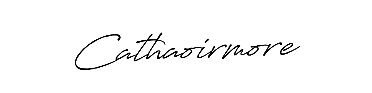 Design your own signature with our free online signature maker. With this signature software, you can create a handwritten (Antro_Vectra_Bolder) signature for name Cathaoirmore. Cathaoirmore signature style 7 images and pictures png