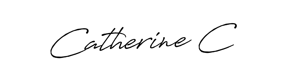 Similarly Antro_Vectra_Bolder is the best handwritten signature design. Signature creator online .You can use it as an online autograph creator for name Catherine C. Catherine C signature style 7 images and pictures png