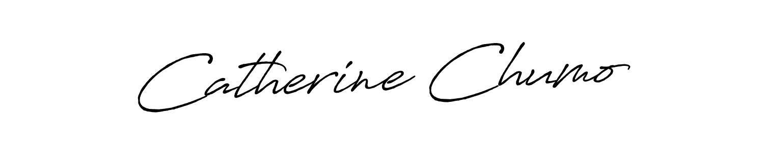 Use a signature maker to create a handwritten signature online. With this signature software, you can design (Antro_Vectra_Bolder) your own signature for name Catherine Chumo. Catherine Chumo signature style 7 images and pictures png