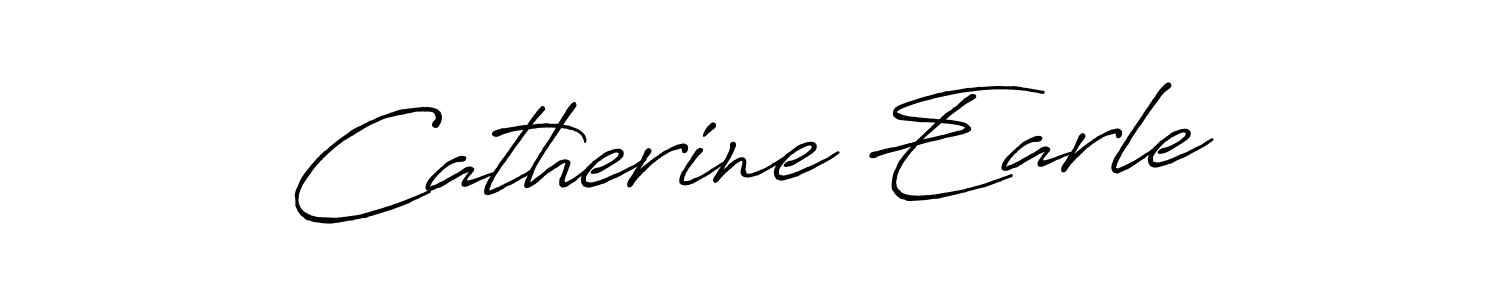 The best way (Antro_Vectra_Bolder) to make a short signature is to pick only two or three words in your name. The name Catherine Earle include a total of six letters. For converting this name. Catherine Earle signature style 7 images and pictures png