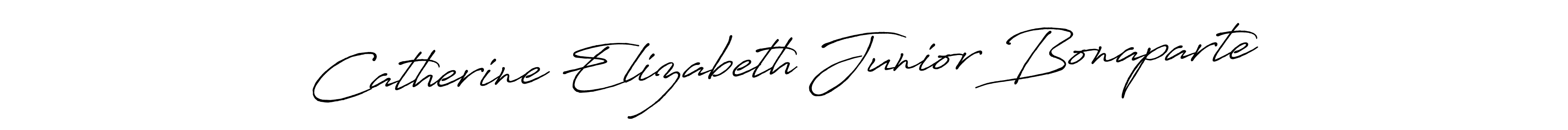 Make a beautiful signature design for name Catherine Elizabeth Junior Bonaparte. Use this online signature maker to create a handwritten signature for free. Catherine Elizabeth Junior Bonaparte signature style 7 images and pictures png