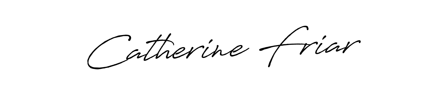 How to make Catherine Friar signature? Antro_Vectra_Bolder is a professional autograph style. Create handwritten signature for Catherine Friar name. Catherine Friar signature style 7 images and pictures png