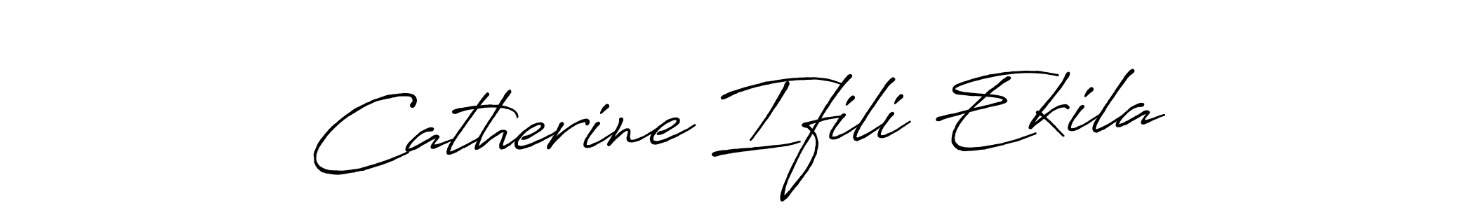 You can use this online signature creator to create a handwritten signature for the name Catherine Ifili Ekila. This is the best online autograph maker. Catherine Ifili Ekila signature style 7 images and pictures png