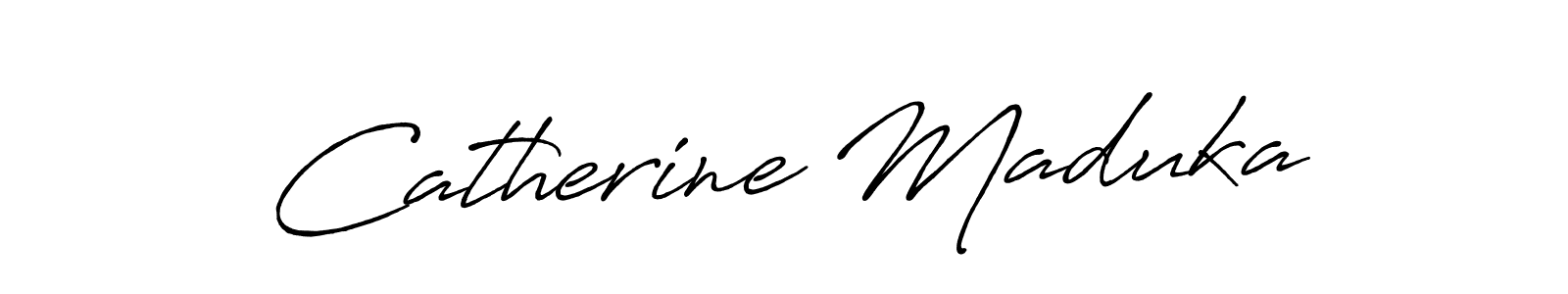 Antro_Vectra_Bolder is a professional signature style that is perfect for those who want to add a touch of class to their signature. It is also a great choice for those who want to make their signature more unique. Get Catherine Maduka name to fancy signature for free. Catherine Maduka signature style 7 images and pictures png