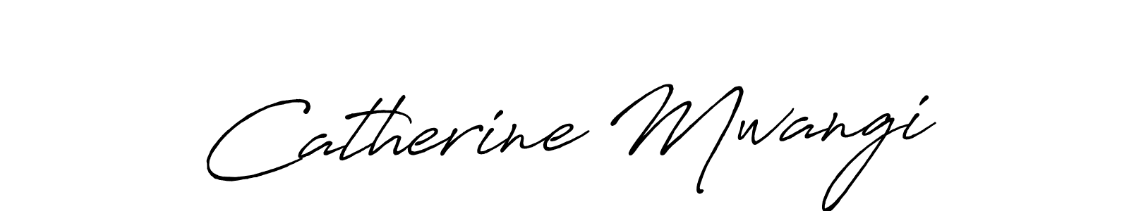 How to make Catherine Mwangi name signature. Use Antro_Vectra_Bolder style for creating short signs online. This is the latest handwritten sign. Catherine Mwangi signature style 7 images and pictures png