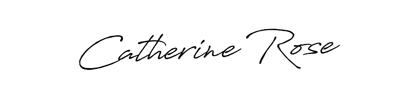 How to make Catherine Rose signature? Antro_Vectra_Bolder is a professional autograph style. Create handwritten signature for Catherine Rose name. Catherine Rose signature style 7 images and pictures png