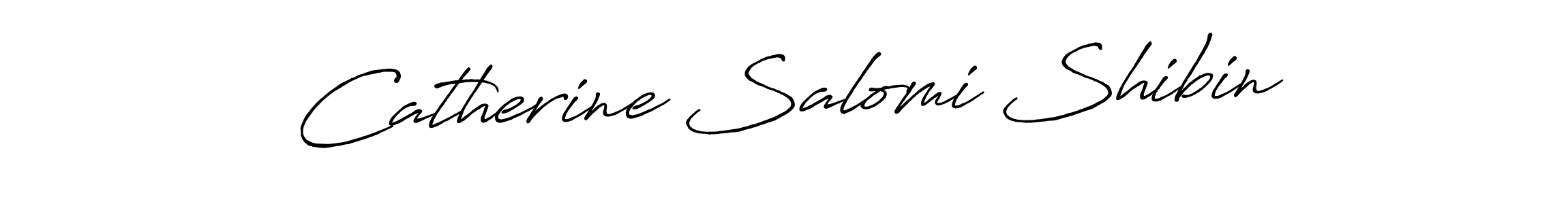 Make a beautiful signature design for name Catherine Salomi Shibin. Use this online signature maker to create a handwritten signature for free. Catherine Salomi Shibin signature style 7 images and pictures png