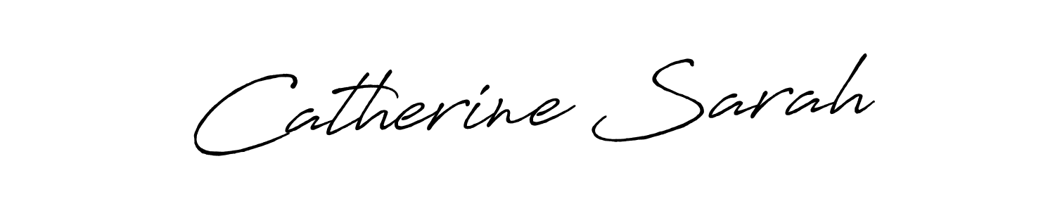 Antro_Vectra_Bolder is a professional signature style that is perfect for those who want to add a touch of class to their signature. It is also a great choice for those who want to make their signature more unique. Get Catherine Sarah name to fancy signature for free. Catherine Sarah signature style 7 images and pictures png