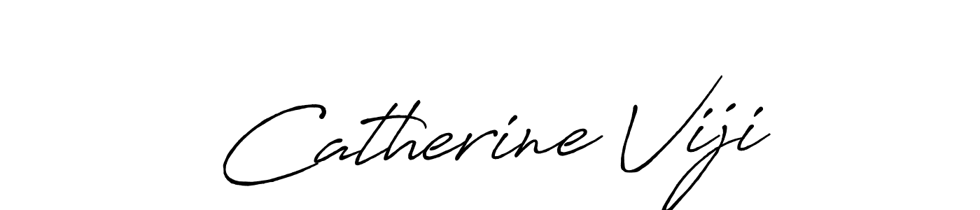 Here are the top 10 professional signature styles for the name Catherine Viji. These are the best autograph styles you can use for your name. Catherine Viji signature style 7 images and pictures png