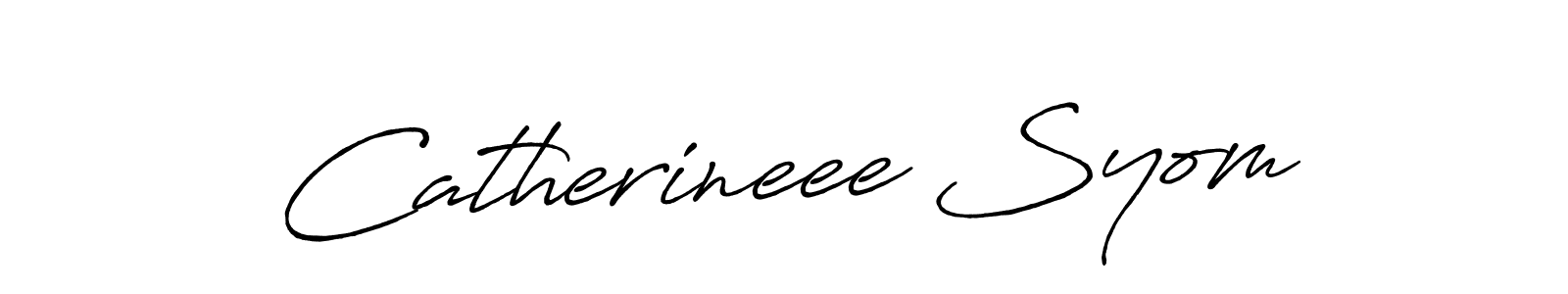 See photos of Catherineee Syom official signature by Spectra . Check more albums & portfolios. Read reviews & check more about Antro_Vectra_Bolder font. Catherineee Syom signature style 7 images and pictures png