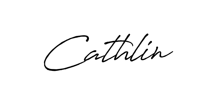 Design your own signature with our free online signature maker. With this signature software, you can create a handwritten (Antro_Vectra_Bolder) signature for name Cathlin. Cathlin signature style 7 images and pictures png