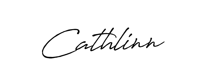 Use a signature maker to create a handwritten signature online. With this signature software, you can design (Antro_Vectra_Bolder) your own signature for name Cathlinn. Cathlinn signature style 7 images and pictures png