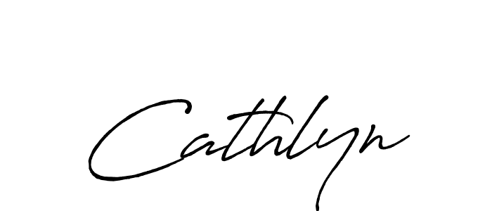 How to make Cathlyn name signature. Use Antro_Vectra_Bolder style for creating short signs online. This is the latest handwritten sign. Cathlyn signature style 7 images and pictures png