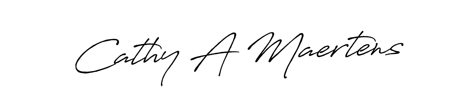 How to make Cathy A Maertens signature? Antro_Vectra_Bolder is a professional autograph style. Create handwritten signature for Cathy A Maertens name. Cathy A Maertens signature style 7 images and pictures png