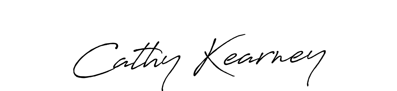 Similarly Antro_Vectra_Bolder is the best handwritten signature design. Signature creator online .You can use it as an online autograph creator for name Cathy Kearney. Cathy Kearney signature style 7 images and pictures png