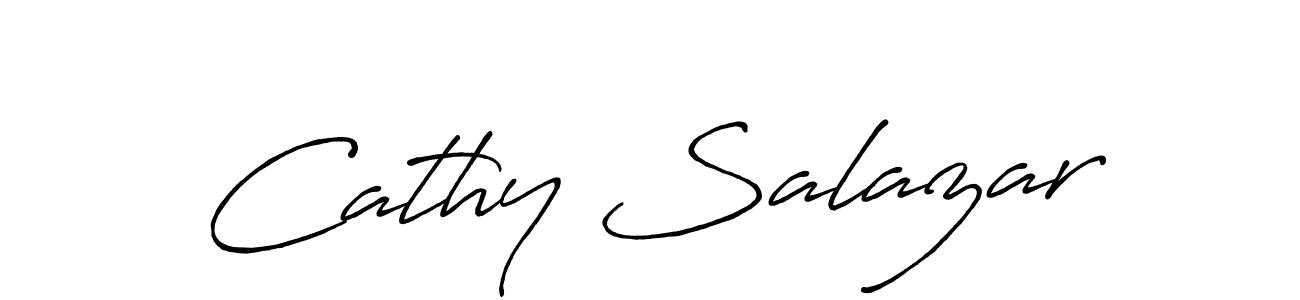 Antro_Vectra_Bolder is a professional signature style that is perfect for those who want to add a touch of class to their signature. It is also a great choice for those who want to make their signature more unique. Get Cathy Salazar name to fancy signature for free. Cathy Salazar signature style 7 images and pictures png