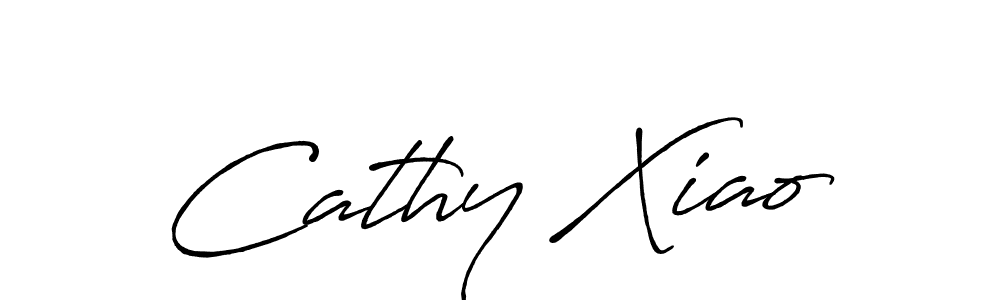 You should practise on your own different ways (Antro_Vectra_Bolder) to write your name (Cathy Xiao) in signature. don't let someone else do it for you. Cathy Xiao signature style 7 images and pictures png
