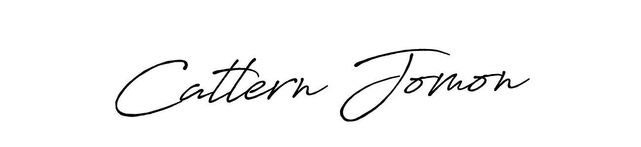 Catlern Jomon stylish signature style. Best Handwritten Sign (Antro_Vectra_Bolder) for my name. Handwritten Signature Collection Ideas for my name Catlern Jomon. Catlern Jomon signature style 7 images and pictures png