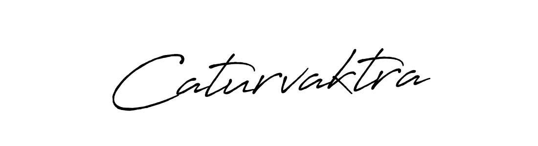 Design your own signature with our free online signature maker. With this signature software, you can create a handwritten (Antro_Vectra_Bolder) signature for name Caturvaktra. Caturvaktra signature style 7 images and pictures png