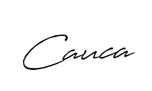 Cauca stylish signature style. Best Handwritten Sign (Antro_Vectra_Bolder) for my name. Handwritten Signature Collection Ideas for my name Cauca. Cauca signature style 7 images and pictures png