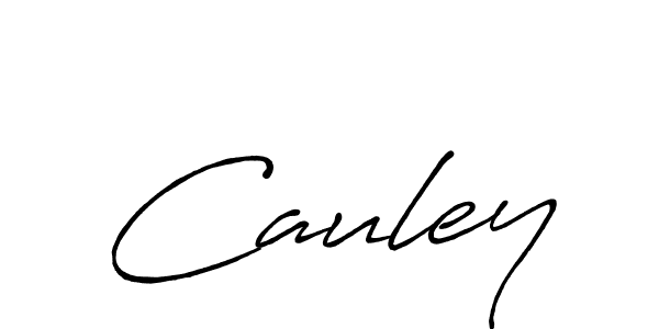 Also we have Cauley name is the best signature style. Create professional handwritten signature collection using Antro_Vectra_Bolder autograph style. Cauley signature style 7 images and pictures png