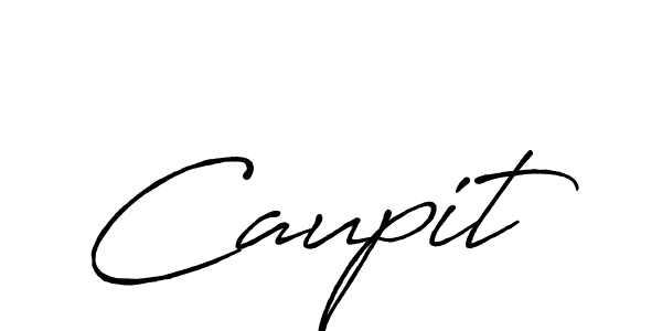 Once you've used our free online signature maker to create your best signature Antro_Vectra_Bolder style, it's time to enjoy all of the benefits that Caupit name signing documents. Caupit signature style 7 images and pictures png