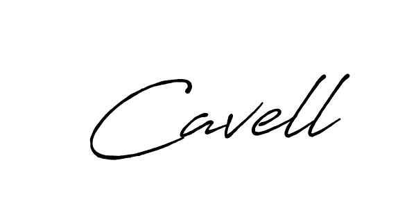 Design your own signature with our free online signature maker. With this signature software, you can create a handwritten (Antro_Vectra_Bolder) signature for name Cavell. Cavell signature style 7 images and pictures png