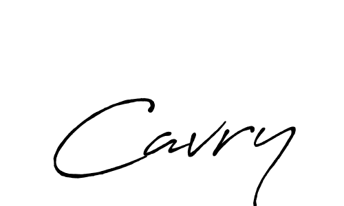 Create a beautiful signature design for name Cavry. With this signature (Antro_Vectra_Bolder) fonts, you can make a handwritten signature for free. Cavry signature style 7 images and pictures png