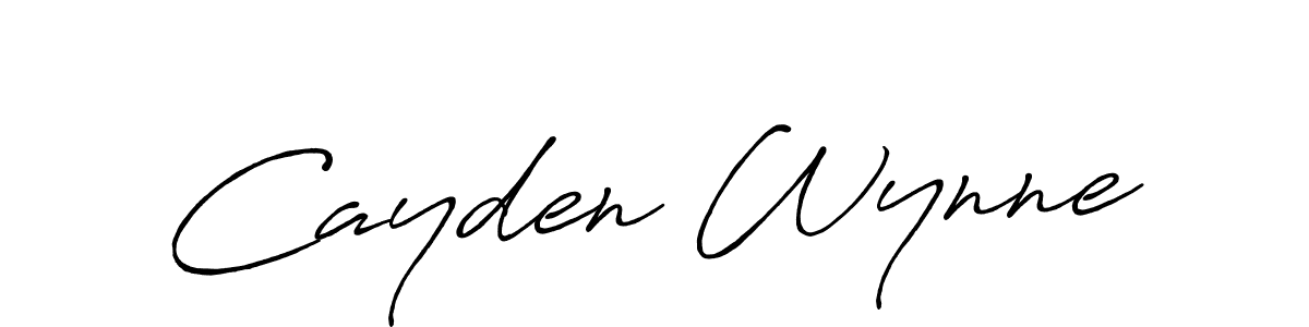 Antro_Vectra_Bolder is a professional signature style that is perfect for those who want to add a touch of class to their signature. It is also a great choice for those who want to make their signature more unique. Get Cayden Wynne name to fancy signature for free. Cayden Wynne signature style 7 images and pictures png