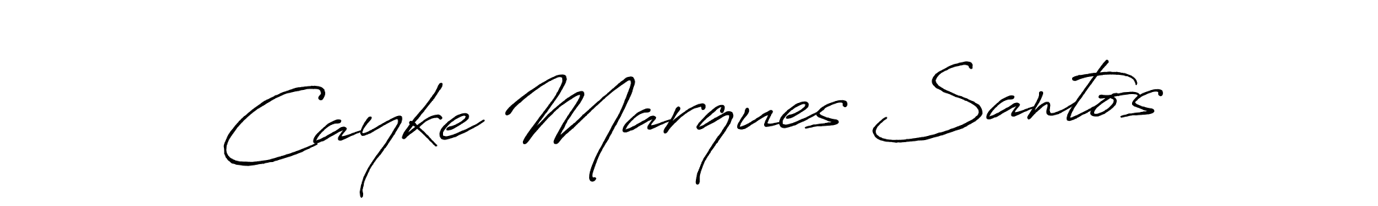 Once you've used our free online signature maker to create your best signature Antro_Vectra_Bolder style, it's time to enjoy all of the benefits that Cayke Marques Santos name signing documents. Cayke Marques Santos signature style 7 images and pictures png