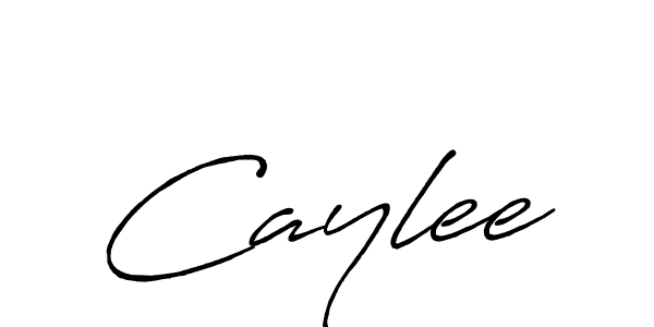 Create a beautiful signature design for name Caylee. With this signature (Antro_Vectra_Bolder) fonts, you can make a handwritten signature for free. Caylee signature style 7 images and pictures png