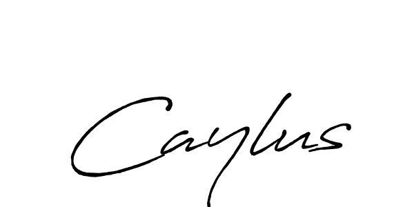 Create a beautiful signature design for name Caylus. With this signature (Antro_Vectra_Bolder) fonts, you can make a handwritten signature for free. Caylus signature style 7 images and pictures png