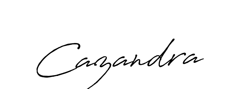 Make a beautiful signature design for name Cazandra. Use this online signature maker to create a handwritten signature for free. Cazandra signature style 7 images and pictures png