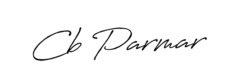It looks lik you need a new signature style for name Cb Parmar. Design unique handwritten (Antro_Vectra_Bolder) signature with our free signature maker in just a few clicks. Cb Parmar signature style 7 images and pictures png