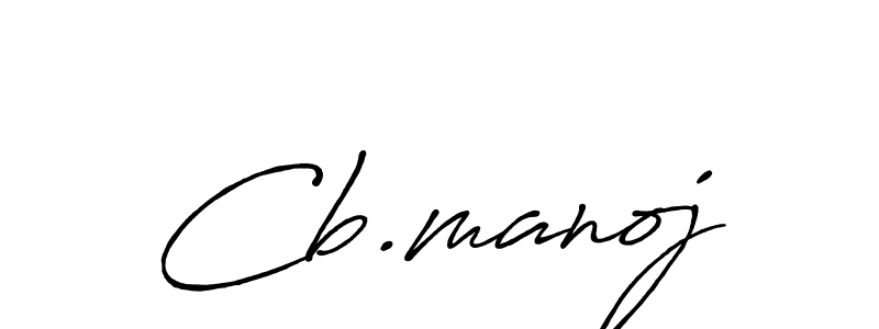 It looks lik you need a new signature style for name Cb.manoj. Design unique handwritten (Antro_Vectra_Bolder) signature with our free signature maker in just a few clicks. Cb.manoj signature style 7 images and pictures png