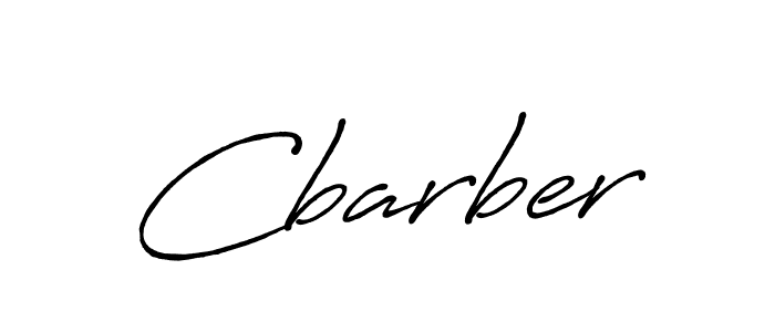 Create a beautiful signature design for name Cbarber. With this signature (Antro_Vectra_Bolder) fonts, you can make a handwritten signature for free. Cbarber signature style 7 images and pictures png